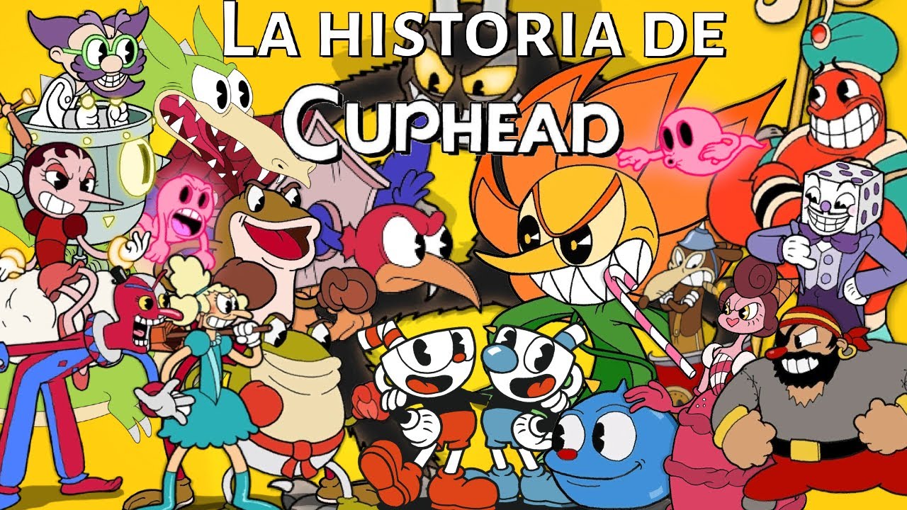 la historia de cuphead en un video ☕☕