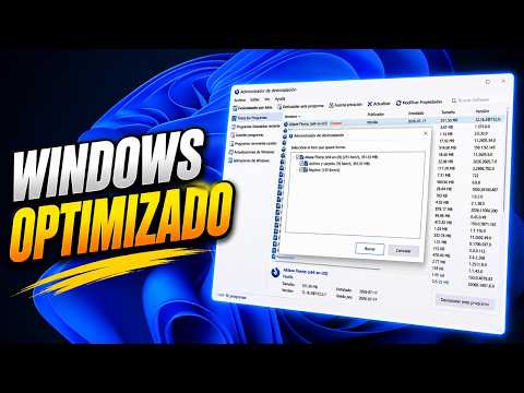 I have improved Windows performance