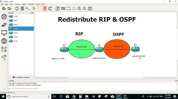 Redistribute RIP & OSPF
