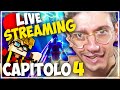 CAPITOLO 4 FORTNITE + BEDWARS !! LIVE STREAMING CON ST3PNY !!