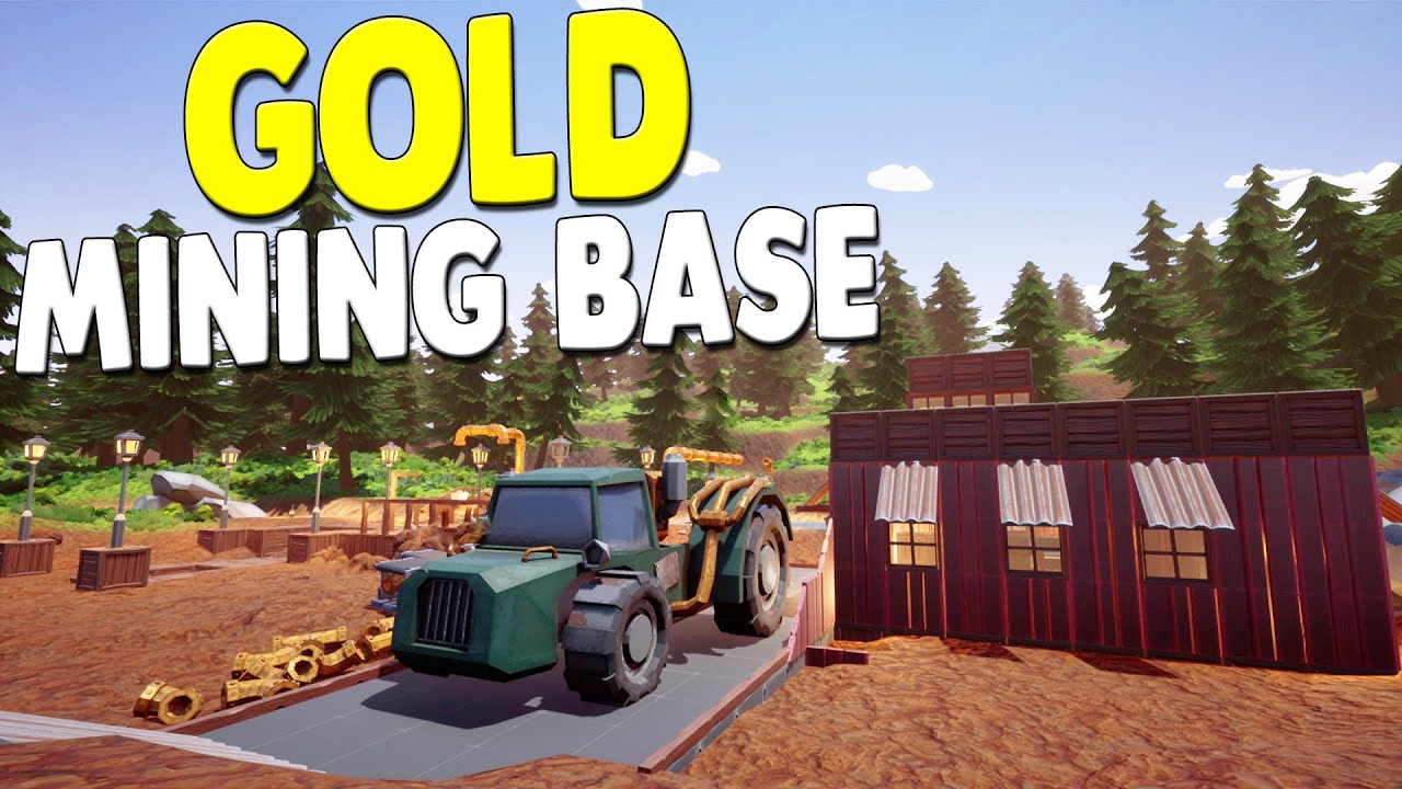 Building A Gold Mining Base – New Open-world Gold Mining Simulator –  Hydroneer 