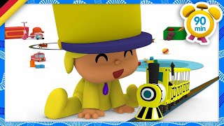 POCOYO DEUTSCH  Die wunderschöne Modellbahn [ 90 minuten ] | CARTOONS und SERIEN für KINDER