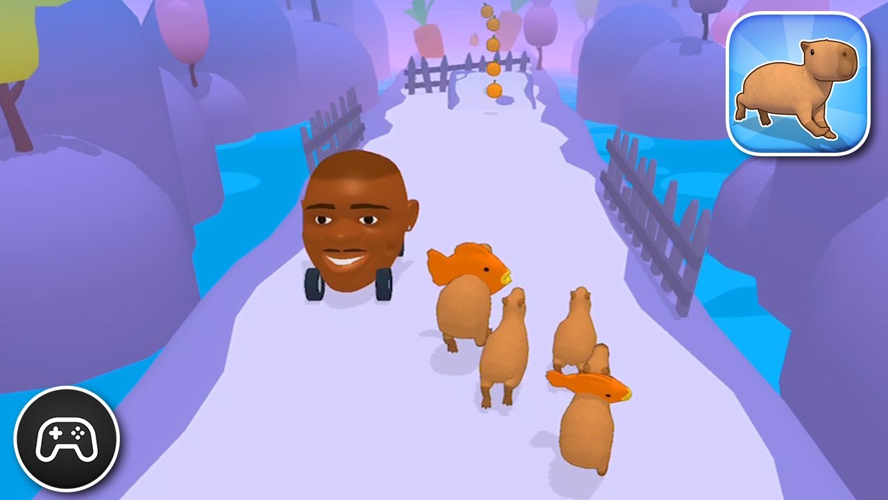 Capybara Rush - Gameplay Walkthrough Part 7 - Puzzle Game Levels 48-51 ...