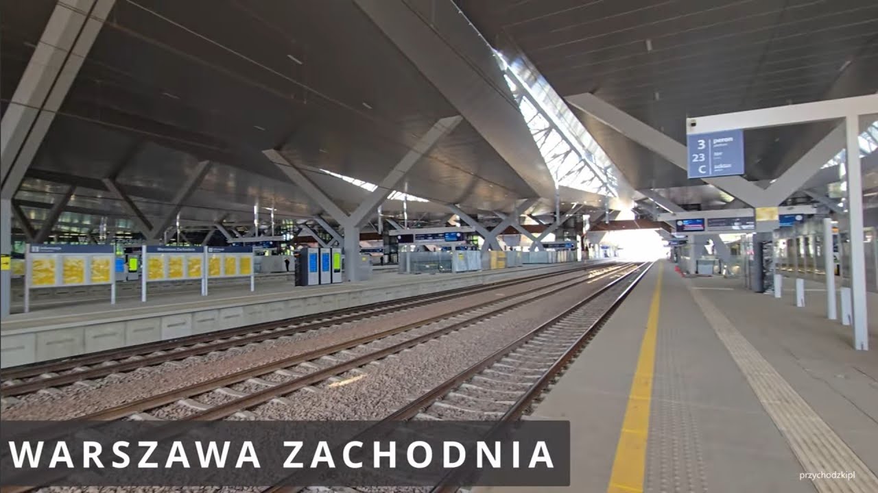 Warszawa Przebudowa Dworca Warszawa Zachodnia - stan prac / Warsaw West Railway Station 25.05.2025