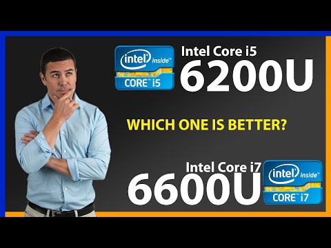 INTEL Core i5 6200U vs INTEL Core i7 6600U Technical Comparison