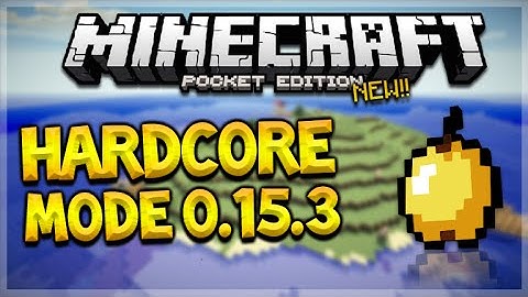 MCPE ULTRA HARDCORE MOD! - Minecraft Pocket Edition 0.15.4 Ultra Hardcore Mode Mod (Minecraft PE)