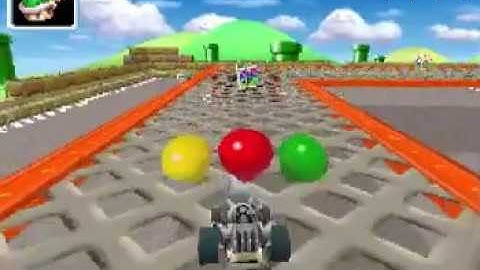 Mario Kart DS Cycle Item Test