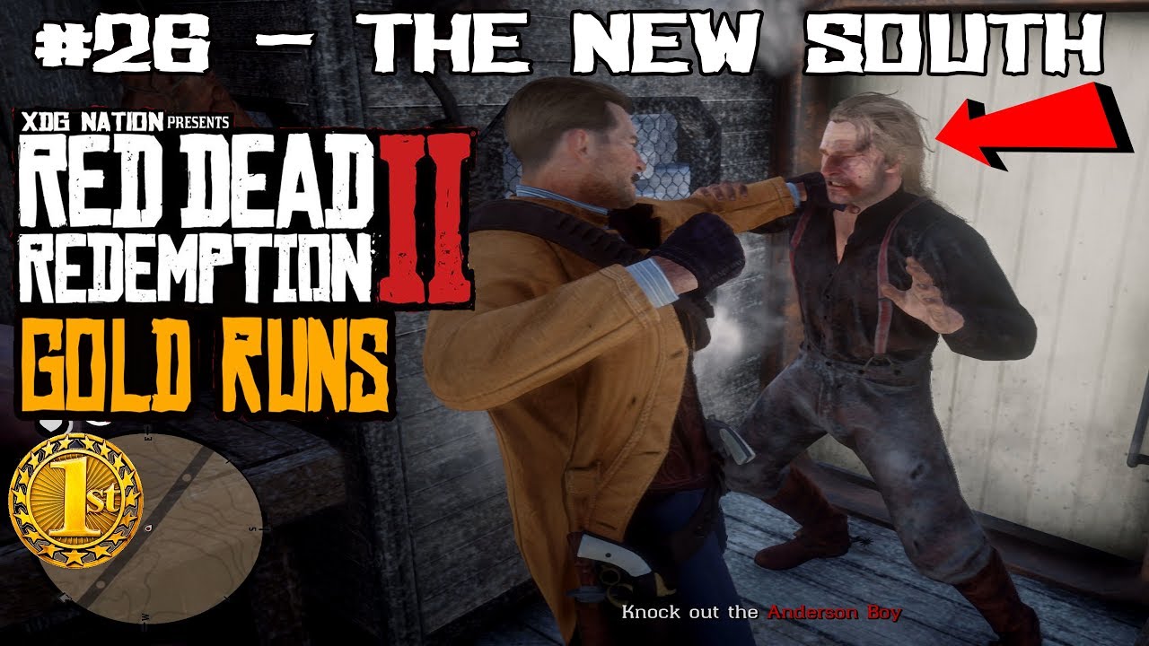 THE NEW SOUTH [GOLD MEDAL] NO DAMAGE (EASY) | RED DEAD REDEMPTION 2 ...