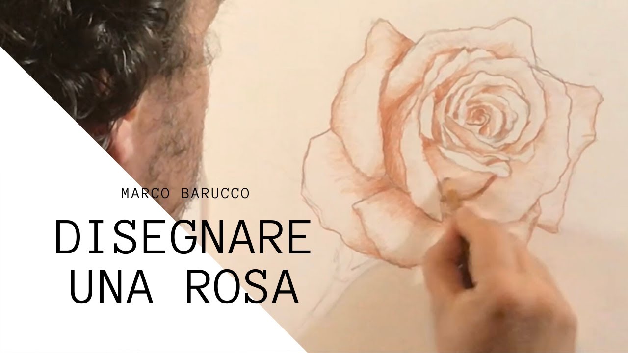 Come disegnare una rosa – video