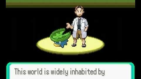 Pokémon Emerald Version Walkthrough Part 1: New home, new friends, new Pokémon!