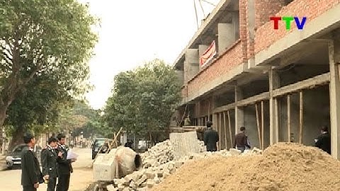 Tăng cường công tác quản lý trật tự xây dựng