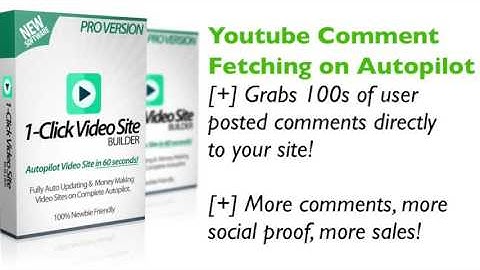 1 Click Video Site Builder PRO