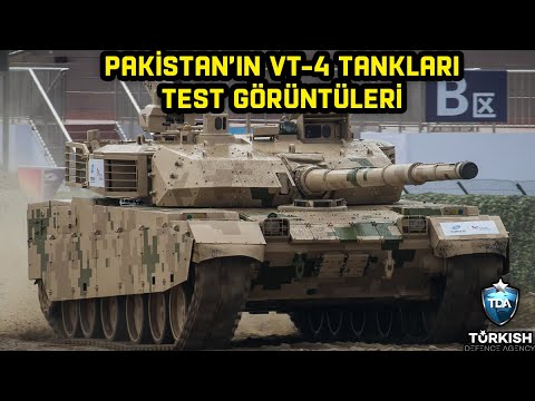 Pakistan'ın Çin'den Aldığı VT-4 Ana Muharebe Tanklarının Gösterisi