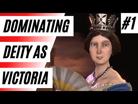 (Civ 6) DESTROYING Deity As Victoria On Archipelago | Civ 6 Guide  England #1