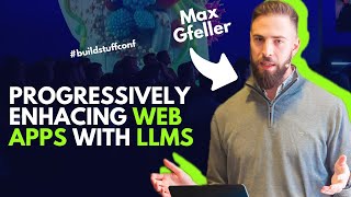 Progressively Enhancing Web Apps with LLMs | Max Gfeller