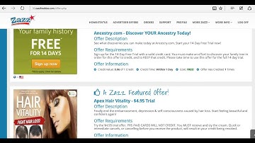 How to Complete an Offer on Zazz Freebies