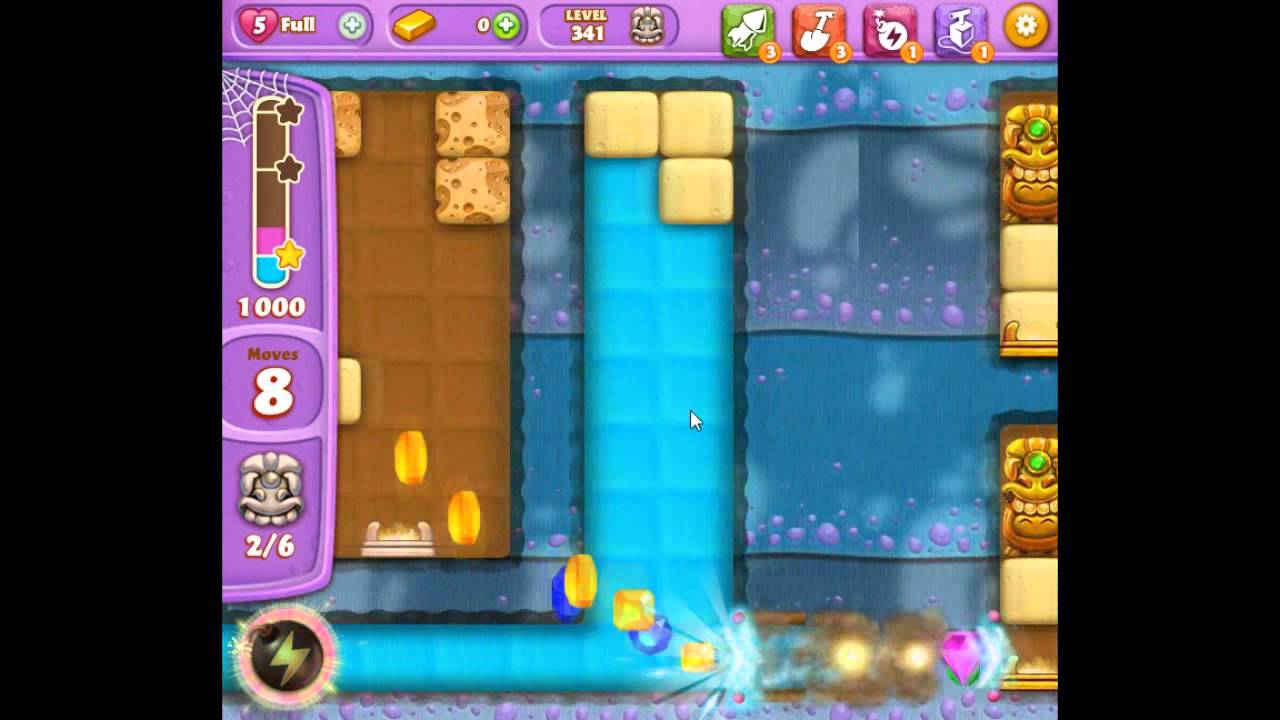 Diamond Digger Saga level 341 no boosters 😈
