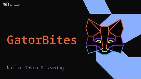 GatorBites - Native Token Streaming using the Delegation Toolkit