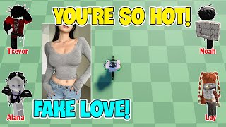 TEXT To Speech Emoji Groupchat Conversations | He Doesn't Love Me But Only Loves My Robux