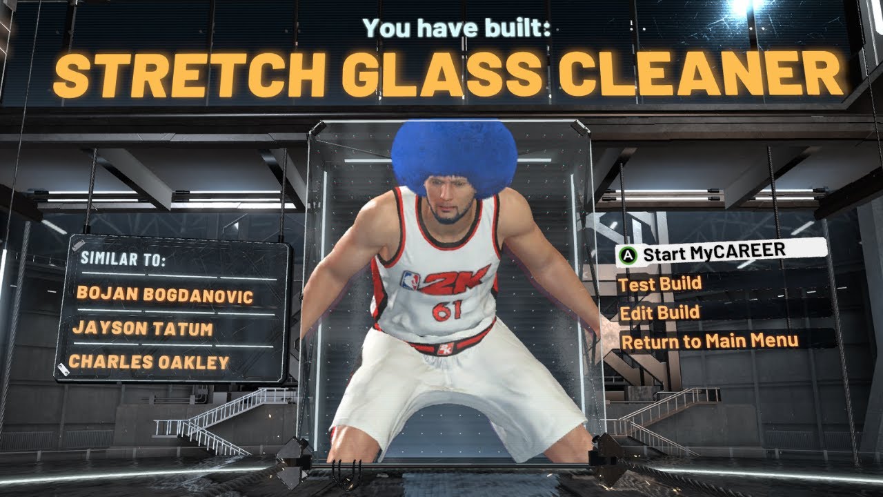 HOW to MAKE the BEST STRETCH GLASS CLEANER in NBA 2K20 - YouTube