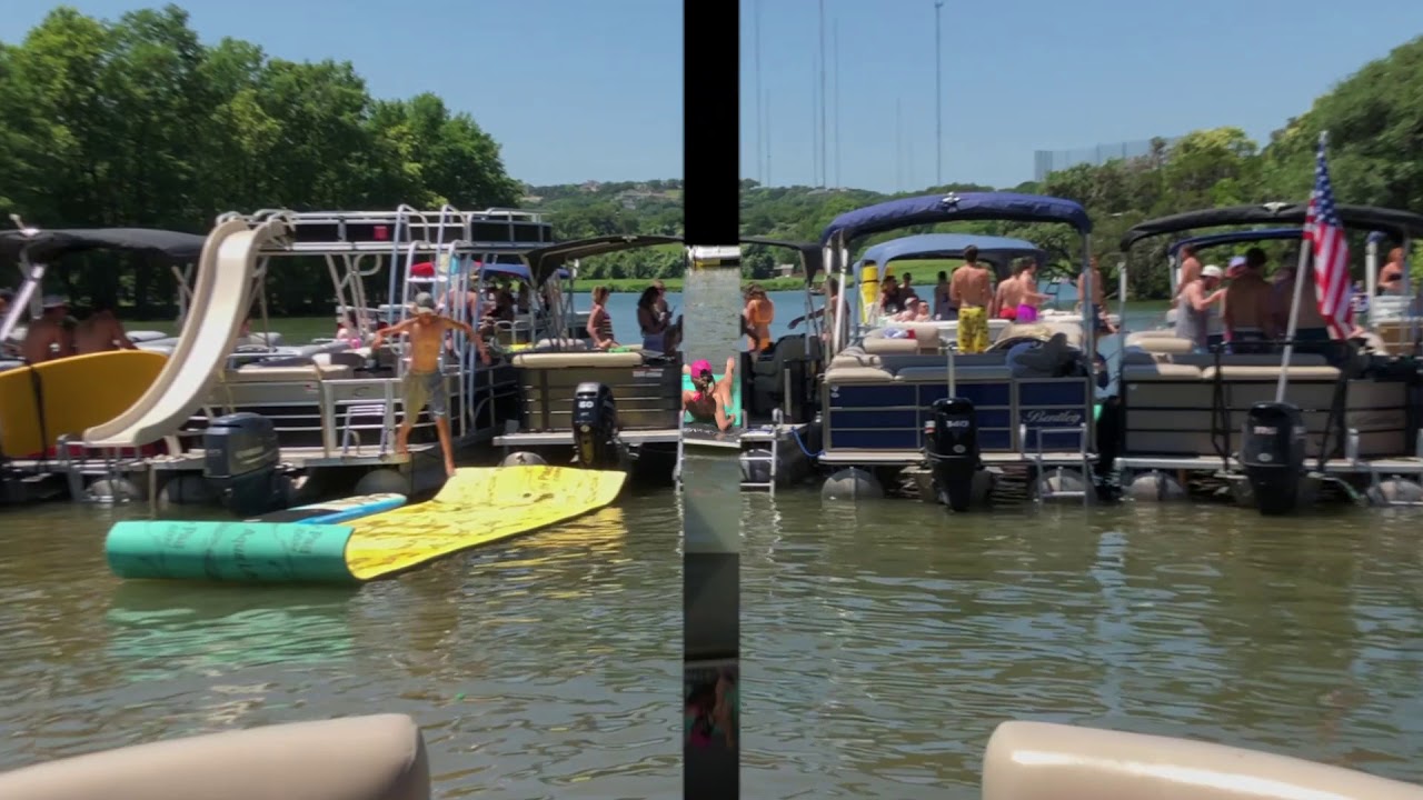 Austin Rental Boats Party Cove Memorial Day 2018 1 Austin Boat Rentals