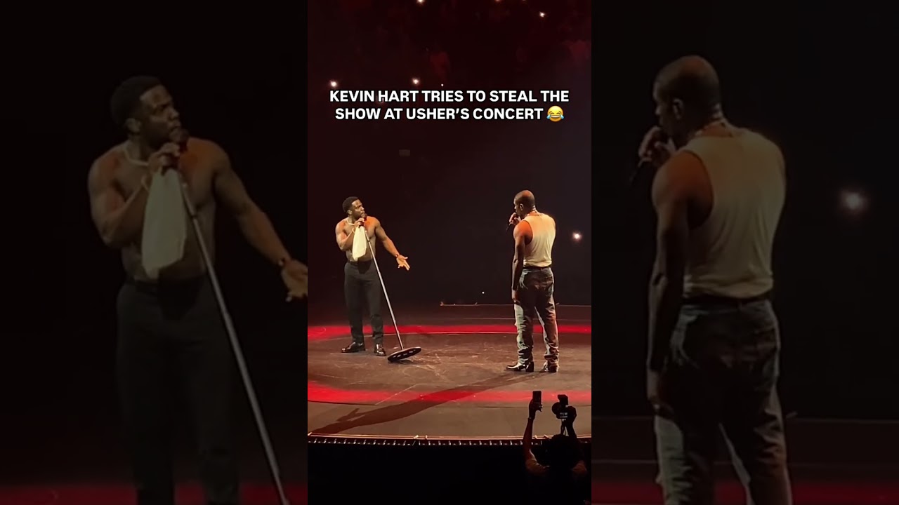 Watch Kevin Hart tries to steal the show at Usher's concert💀😭 #usher #kevinhart #rnb #singer #pop on YouTube Watch Kevin Hart tries to steal the show at Usher's concert💀😭 #usher #kevinhart #rnb #singer #pop on YouTube