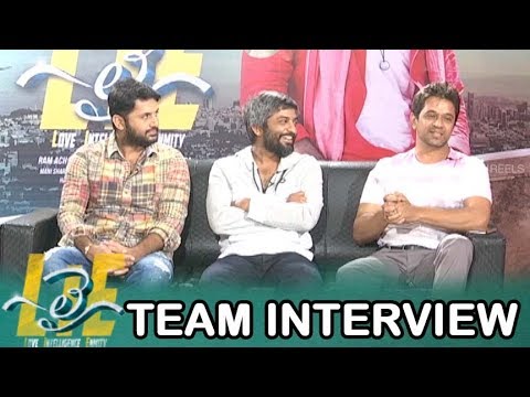 #LIE Movie Team Interview - Nithiin, Arjun, Megha Akash | Hanu Raghavapudi