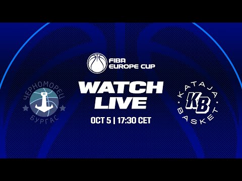 Chernomorets Burgas v Kataja Basket | Full Basketball Game | FIBA Europe Cup 2023-24