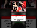 Anne Hathaway wears sheer corset dress to ‘The Devil Wears Prada 2’ L #Celebrity #Hollywood #Shorts