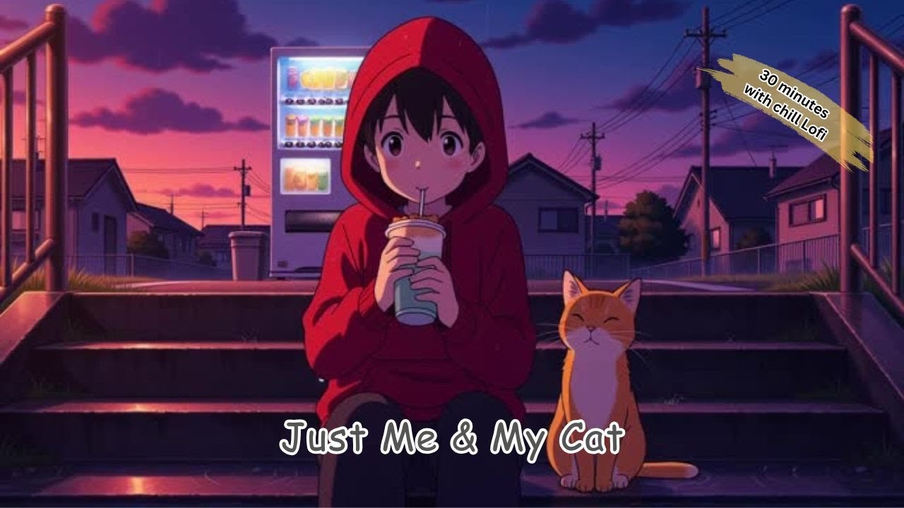 Soft Rain & Lofi Beats with vending Machine | Calm Music for a Rainy Day