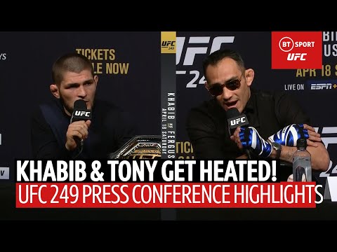 Video: When there will be a fight between Khabib and Tony Ferguson in 2020