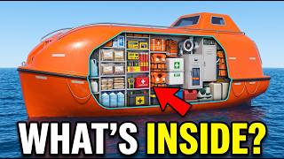 What's Actually Hidden Inside a Ship's Lifeboat