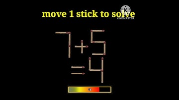 move 1 stick to solve the equation @mr Indian hacker #crezy xyz #puzzles