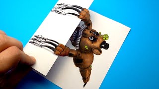 CREATE YOUR FNAF ANIMATRONICS   5 Amazing FNaF Paper Craft and Doodles for FANS