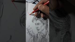 Drawing Steve Harrington From Stranger Things