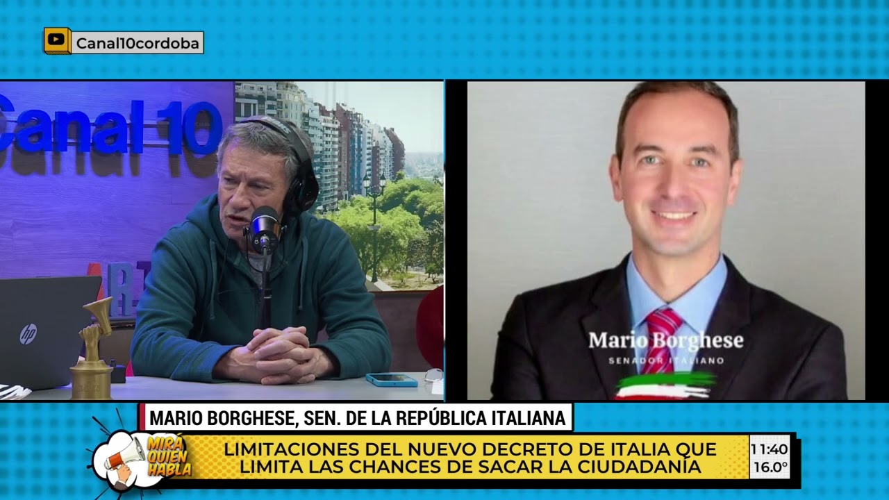 Un nuevo decreto limita las chances de sacar la ciudadanía italiana | MIRÁ QUIÉN HABLA