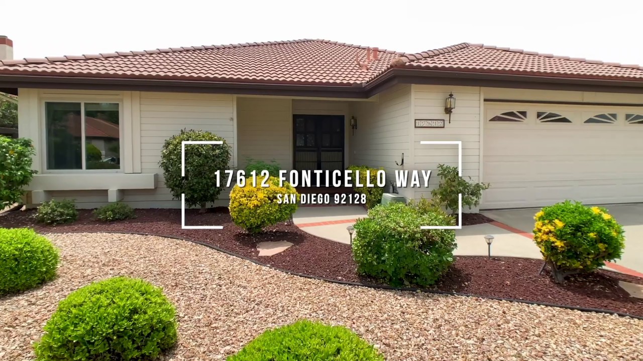 17612 Fonticello Way San Diego, CA 92128 Home for sale Rancho