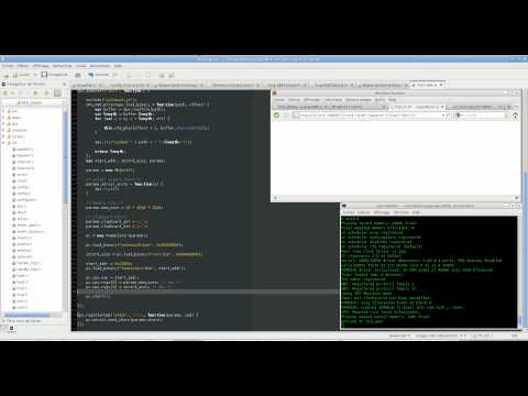 APE + jslinux (remote control)