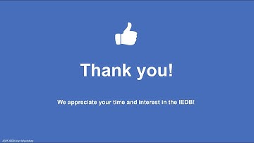 2025 User Workshop – 3.7 – Day 3 Conclusion