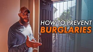 How to beef up your home's security