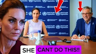 "Kate WONT BE ALLOWED TO DO"STATESWOMAN Meghan MEETS BRAZIL HEALTH MINISTER IN GENEVA,WILLIAM ANGRY