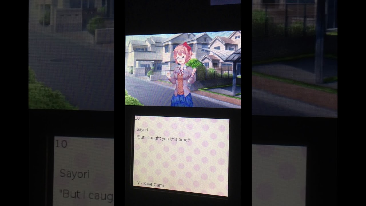 Doki Doki Literature Club on a 3DS! - YouTube