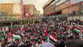 leve palestina och krossa sionismen Swedish song kofia Resimi