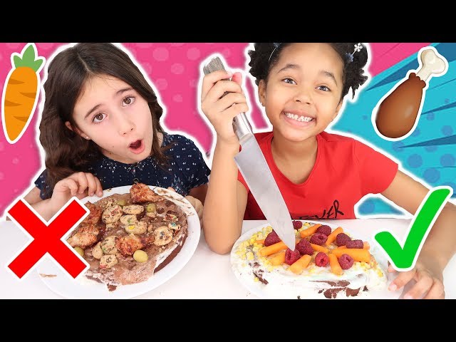 CAKE CHALLENGE : Déco gâteau d'ANNIVERSAIRE - VERITY vs. sa cousine class=