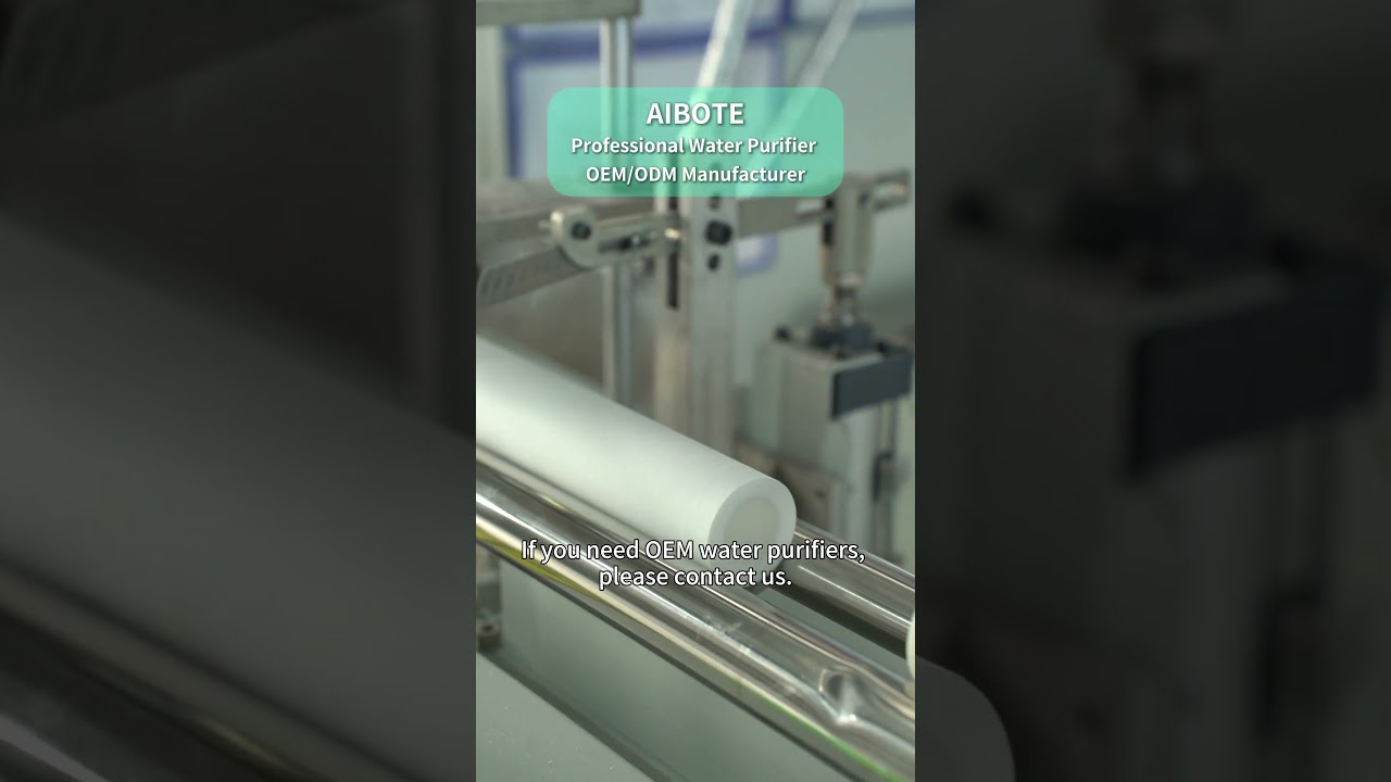 Water Purifier Filters with Melt-Blown PP Offer Longer Lifespan 