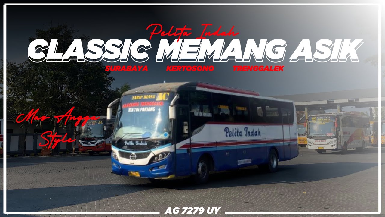 Bus tua menolak pelan‼️salip 4 bus didepannya 🔥sang legend tampil kembali😱Pelita Indah AG 7279 UY🔥