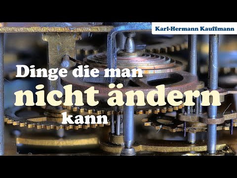 Video: Dinge ändern sich nicht