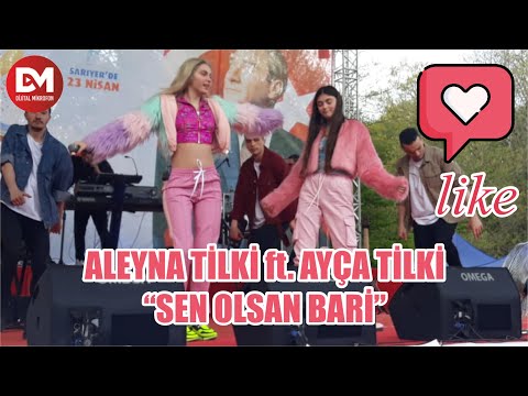 Aleyna Tilki, Kardeşi Ayça Tilki İle 23 Nisan'da Aynı Sahnede... Aleyna Tilki ft. Ayça Tilki..