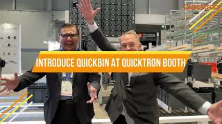 Introduce QuickBin at Quicktron's ProMAT Booth