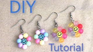 Kolczyki DIY Tutorial | Beaded earrings tutorial | Pattern